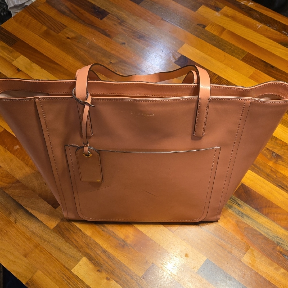Kate Spade New York Smooth Leather Large Tote